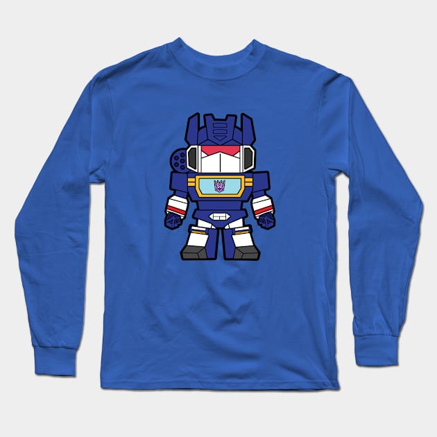 Soundwave Chibi Long Sleeve T-Shirt by liora natalia